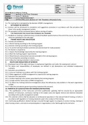 BASICS OF IN-SERVICE TRAINING AND QUALITY ASSURANCE OF TRAINING INSTITUTION PAGE 2